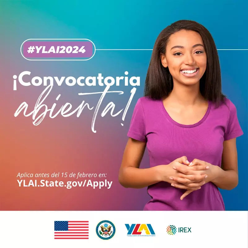 Becas YLAI - Young Leaders of the Americas Initiative - Fellowship Program, 2024