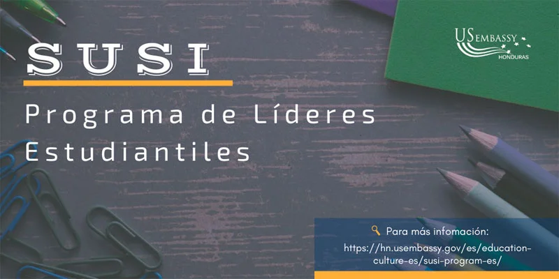 Beca SUSI Líderes estudiantiles hondureños, 2024