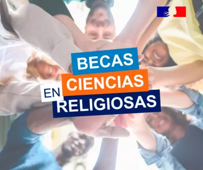 Becas de estudios en Ciencias Religiosas del Gobierno de Francia, 2023