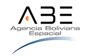 Imagen con el logotipo de Agencia Boliviana Espacial - ABE