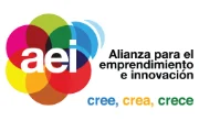 Imagen con el logotipo de Alianza para el emprendimiento y la innovación - AEI