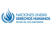 Imagen con el logotipo de ACNUDH ONU 