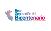 Imagen con el logotipo de Beca Generación del Bicentenario