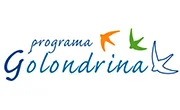 Imagen con el logotipo de Beca Golondrina