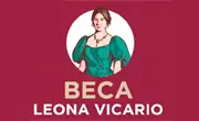 Imagen con el logotipo de Beca Leona Vicario