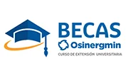 Imagen con el logotipo de Becas OSINERGMIN