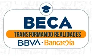Imagen con el logotipo de Beca Transformando realidades