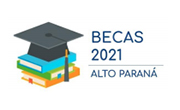 Imagen con el logotipo de Becas Alto Paraná