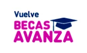 Imagen con el logotipo de Becas Avanza