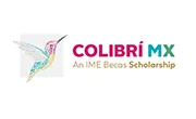 Imagen con el logotipo de Becas Colibrí MX