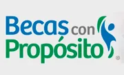Imagen con el logotipo de Logo Becas con Propósito Tecmilenio