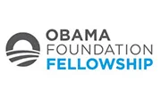 Imagen con el logotipo de Fundación Obama