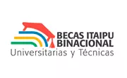 Imagen con el logotipo de Becas Itaipú Binacional