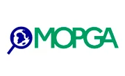 Imagen con el logotipo de Becas Mopga