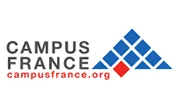 Imagen con el logotipo de Campus France
