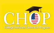 Imagen con el logotipo de College Horizons Outreach Program CHOP