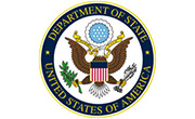 Imagen con el logotipo de Departamento de Estado de los Estados Unidos