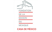 Imagen con el logotipo de Fundación de la Casa de México en París
