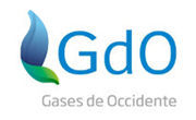 Imagen con el logotipo de Gases de Occidente - GdO