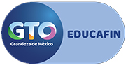 Imagen con el logotipo de Guanajuato EDUCAFIN