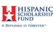 Imagen con el logotipo de Hispanic Scholarship Fund - HSF