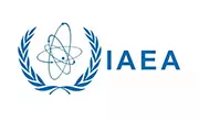 Imagen con el logotipo de Organismo Internacional de Energía Atómica - IAEA