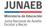 Imagen con el logotipo de JUNAEB - Junta Nacional de Auxilio Escolar y Becas