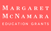 Imagen con el logotipo de Margaret McNamara Education Grants