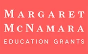 Imagen con el logotipo de Margaret McNamara Education Grants - MMEG