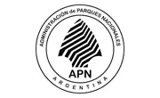 Imagen con el logotipo de Parques Nacionales Argentina