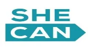 Imagen con el logotipo de SHE CAN
