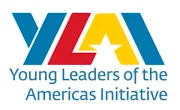 Imagen con el logotipo de Young Leaders of the Americas Initiative, YLAI