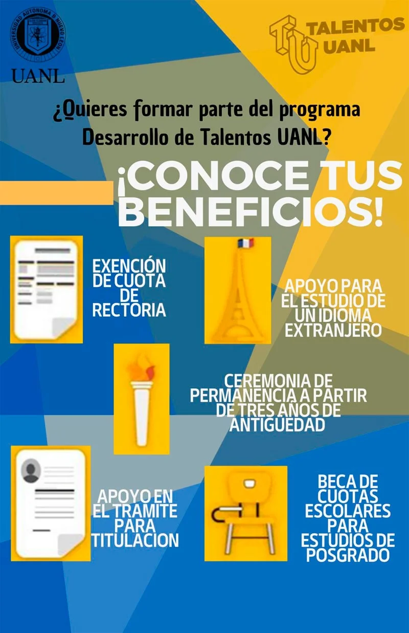 Imagen de Programa Institucional Desarrollo de Talentos Universitarios de Nivel Licenciatura de la UANL, 2022